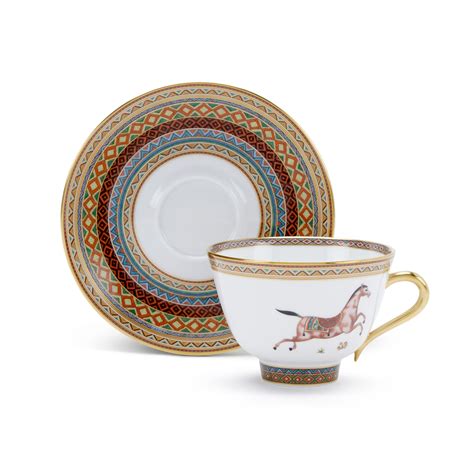 Hermès Cheval D'Orient Tea Cup And Saucer N°6 Available